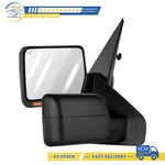 Pair Tow Power Heated Black Lh Side Mirror Signal Light Fits 04-06 Ford F150. Fixed Price $94.76.