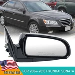 Passenger Side Rearview Mirror Black Power Heated For 2006-2010 Hyundai Sonata. Fixed Price $32.02.
