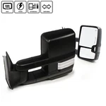 For 07-13 Silverado Power+heated Clear Sequential Signal Trailer Towing Mirrors. Fixed Price $165.50.