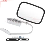 1X Manual Side View Door Mirror Fits Ford Bronco F-series Pickup Stainless Steel. Fixed Price $27.89.