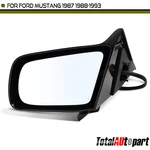 Smooth Black Power Mirror Pins Ford Mustang 1987-1993 Driver Side. Fixed Price $111.99.