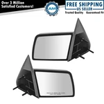 1A Manual Side Mirrors Pair Set Left Lh & Right Rh For Gmc Chevy Pickup Truck. Fixed Price $78.94.