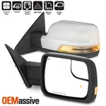 For 2019-2024 Ram 1500 Power Heat Manual Folding Chrome Towing Mirror+led Signal. Fixed Price $164.99.