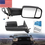 Right Passenger Side For 2019-2022 Ram 2500 3500 Power Heated Tow Mirror+puddle. Fixed Price $133.09.