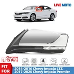 For 2014-2020 Chevy Impala Left Side Mirror W/turn Signal Blind Spot 15 Pins. Fixed Price $155.99.