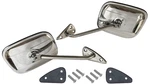 60-66 Chevy/gmc Truck Driver & Passenger Side View Stainless Door Mirrors Arms. Fixed Price $117.95.