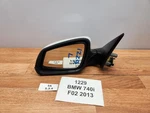 13-15 Oem Bmw F01 F02 740 Left Driver Side Heated Mirror Assembly White A96 *. Fixed Price $189.95.