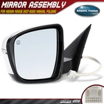 Driver Left Power Mirror W/ Turn Signal Heated White For Nissan Rogue 2017-2020. Fixed Price $65.49.