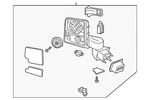 Genuine Gm Mirror Assembly 86582419. Fixed Price $424.92.