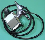 1973-76 Lincoln Mark Iv Oem Remote Mirror Assembly Passenger Side. Fixed Price $250.00.