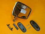 Universal Driver Side Stainless Steel Door Mirror With Fixing Kit -GAM215A. Fixed Price $40.97.