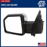 Ford F-150 Left Side Mirror Power/signal/blind Spot Camera Chrome 2015-2018. Fixed Price $317.11.