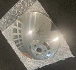 New Moss Motors Rh Lh Flat Glass Fender Mirror Tr Jag Mga. Fixed Price $23.95.