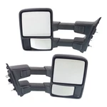 Tow Mirror Set 2008-2010 Ford F-250 Super Duty Left And Right Manual Folding. Fixed Price $221.77.