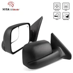 Pair Power Heated Tow Mirrors For 2002-2008 Dodge Ram 1500 03-09 2500 3500 L&r. Fixed Price $103.69.