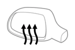 For Dodge Charger 2011-2019 Mopar 1LD58TZZAK Passenger Side View Mirror Heated. Fixed Price $271.28.