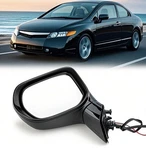 Left Driver Side Mirror For 2006-2011 Honda Civic -power Glass. Fixed Price $40.00.