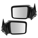 Manual Side Mirrors Set Pair Left Lh & Right Rh For 87-96 Dakota Pickup Truck. Fixed Price $120.54.
