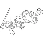 Genuine Bmw Outside Mirror W/out Glass H 51167264114 New. Fixed Price $648.81.