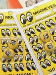 4 Yellow Valve Stem Caps Hot Rod Vtg Style Custom Mooneyes Ball Logo Gasser. Fixed Price $24.99.
