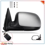 Power Manual Fold Chrome Driver Side Heated Mirror For 1999-02 Silverado Sierra. Fixed Price $37.37.