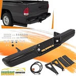 #CH1103104 Steel Rear Step Bumper Assembly Black Fit For 1997-2004 Dodge Dakota. Fixed Price $156.00.