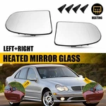 Heated Mirror Glass Driver Passenger Side Fit Mercedes E-class W211 C-class W203. Fixed Price $24.69.