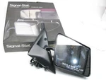 Signal-stat 7576 6"X7" Rugged Plastic Black Plated Front Right Passenger Mirror. Fixed Price $39.99.
