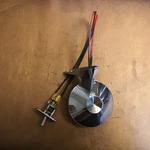 1965-66 Ford Mustang Rotunda Remote Mirror Oem DK100021/9-DMI-5/DJ100022. Fixed Price $44.99.