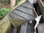 1960S 1970S Ford Outside Mirror C7AB17743-A Exterior View 1967. Fixed Price $12.00.