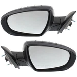 Power Mirror Set For 2014-2015 Kia Optima Heated Manual Fold Paintable Usa Built. Fixed Price $119.68.