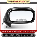Passenger Manual Glass Adjust Mirror For Pontiac Bonneville 1992 1993 1994-1999. Fixed Price $44.99.