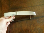 1956 1957 Lincoln Grill Vertical Bar Trim Outer Lh Continental Mark Mkii. Fixed Price $71.10.