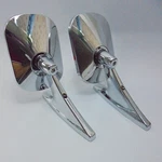 Universal Classic Car Vintage Chrome Square Fender/door Side Mirrors Rh Lh Pair.. Fixed Price $125.59.