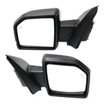 Mirror Set Of 2015-2018 Ford F-150 With Puddle Light Textured Black. Fixed Price $325.51.