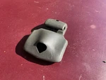 1968-72 Gm Body Rear View Mirror Red Trim Chevelle Gto Lemans Skylark Gs Caddy. Fixed Price $10.00.
