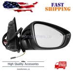 Right Side Mirror For 2016-2020 Volkswagen Passat Heated Signal Light Blind Spot. Fixed Price $64.99.