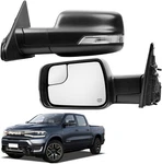 For Ram 1500 2019-2024 Mirror Heated Power Folding Driver Left Side 68462769AB. Fixed Price $116.84.
