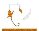 Gm Oem 05-11 Sts Front Door Outside Mirrors-mirror Assy 25827603. Fixed Price $332.67.