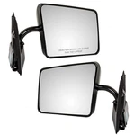 Manual Mirror For 1983-1994 S10 Blazer Match Black Below Eyeline Fold. Fixed Price $56.70.