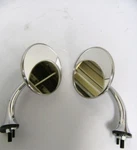 Nice - Vintique Brand Swan Neck Retro Style Street Rod Mirrors Chrome Ford Chevy. Fixed Price $1098.15.