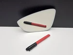 09-14 Volkswagen Eos B6 Couple Auto Dim Heated Left Side View Mirror Glass. Fixed Price $75.00.