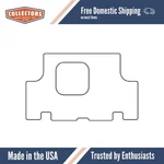 Trunk Rubber Floor Mat Cover For 1971-1974 Dodge, Plymouth Charger, Coronet, Gtx. Fixed Price $413.84.
