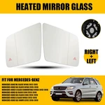 2X Lh Rh Side Mirror Glass Heat Blind Spot For Mercedes-benz W166 Ml Gle Gls. Fixed Price $42.74.