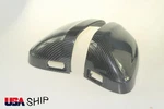 Real Carbon Fiber Side Mirror Cap Cover For Audi B9 RS4 RS5 W/assist 17-23. Fixed Price $120.00.