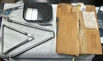 Nos 1980-91 Ford F-150 F-250 F-350 & 80-83 Bronco Side View Mirror E2TZ-17696-A. Fixed Price $350.00.