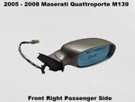 980139452 05 To 08 Maserati Quattroporte M139 Front Right Passenger Door Mirror. Fixed Price $189.00.