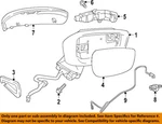 Mazda Oem 20-25 CX-30,CX-50 Front Door Outside Mirrors-mirror Glass DGH9691GY. Fixed Price $82.91.