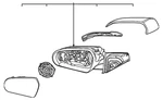 Genuine Hyundai Mirror Assembly 87620-K9030. Fixed Price $307.79.