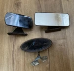 Lot Of 1930S 1940S Vintage Dashboard Mount Rear View Mirror Accessory. Fixed Price $89.95.